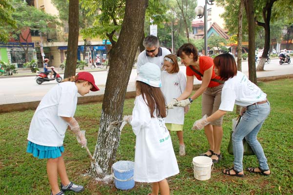 Cùng bảo vệ môi trường vì trái đất thân yêu